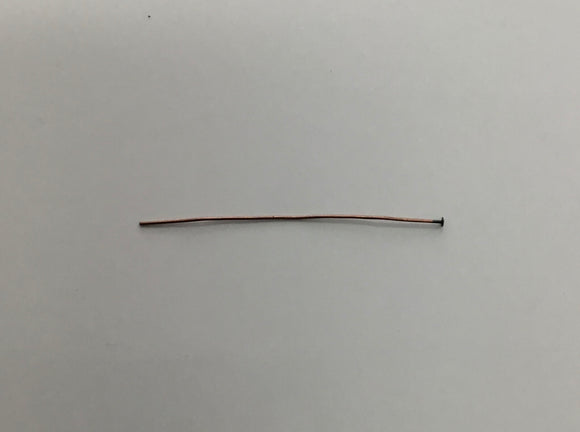 Head Pin- Antique Copper 2.5” 21 Gauge (100pc)