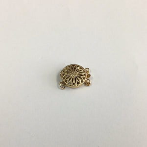 Clasp-  2 Row Filigree 14kt Gold Filled 13mm (1pc)